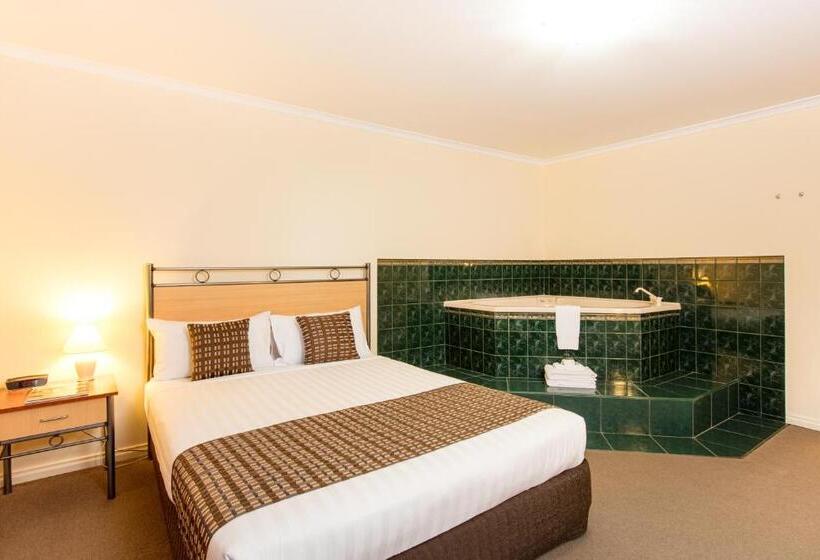 اتاق استاندارد با وان آب گرم, Mildura Inlander Resort