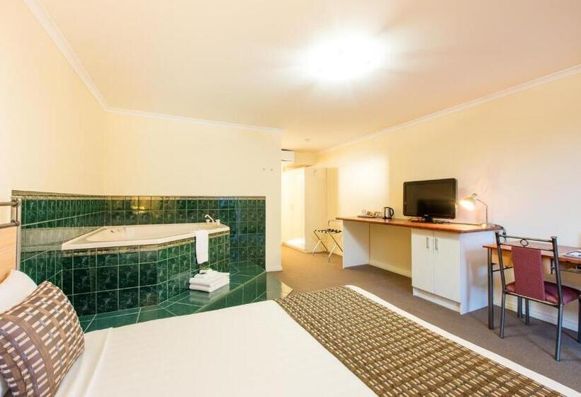 اتاق استاندارد با وان آب گرم, Mildura Inlander Resort