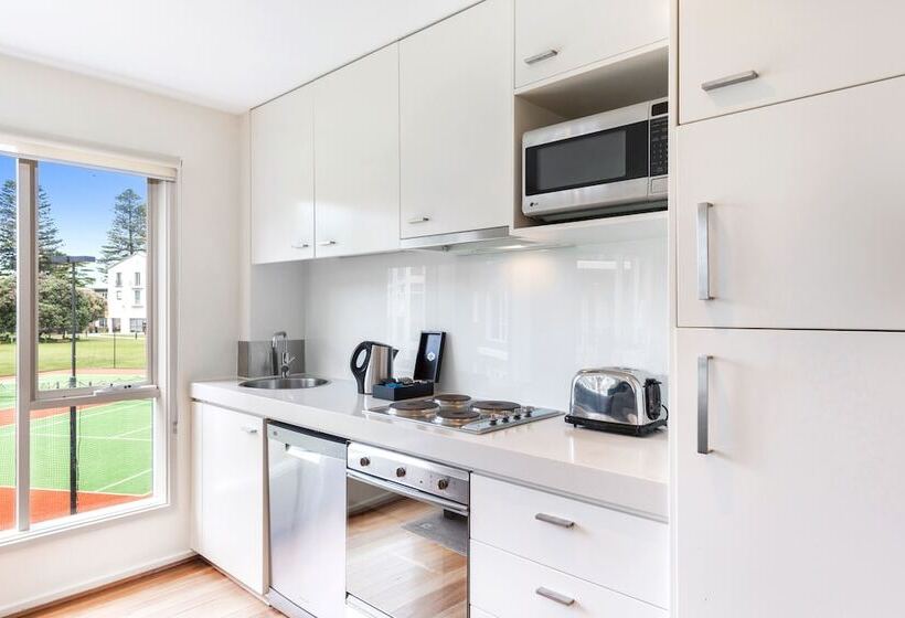 شقة غرفة واحدة مطلة على الحديقة, Mantra Lorne