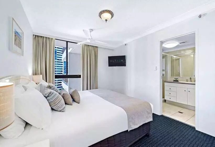 آپارتمان 2 خوابه با چشم‌انداز دریا, Ultiqa Beach Haven On Broadbeach