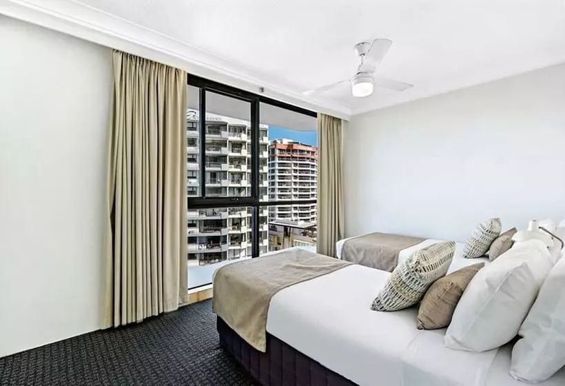 آپارتمان 2 خوابه با چشم‌انداز دریا, Ultiqa Beach Haven On Broadbeach
