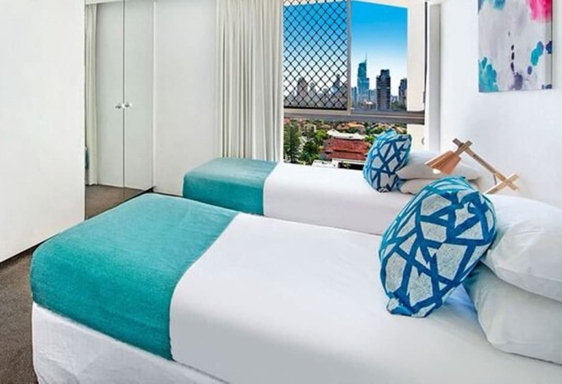 Superior 2-bedroom flat with sea view, Ultiqa Beach Haven On Broadbeach