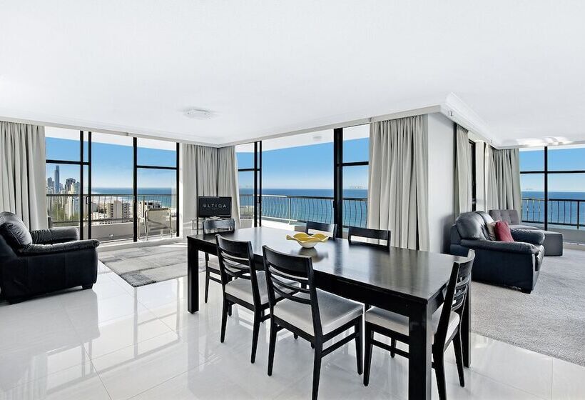 Апартаменты Пентхаус 1 Спальня, Ultiqa Beach Haven On Broadbeach