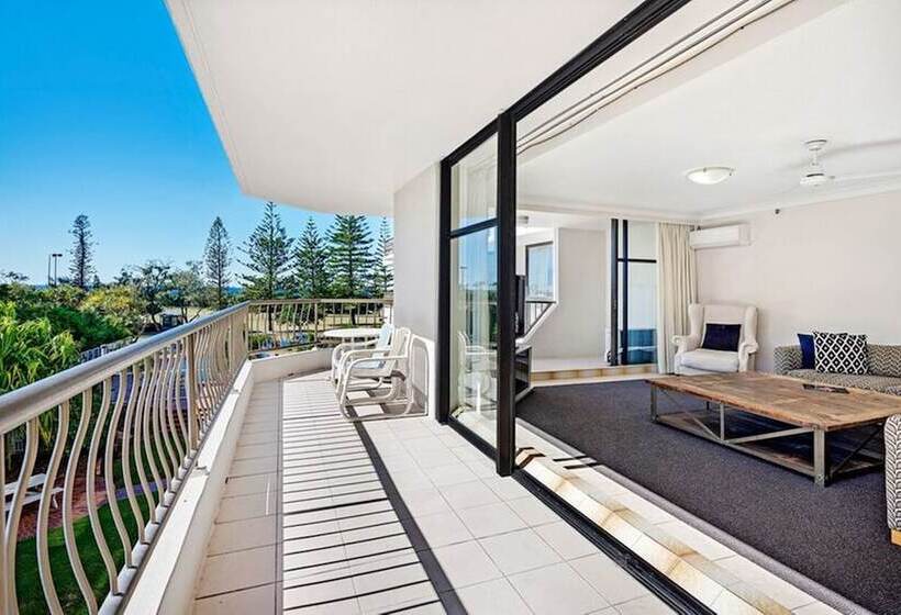 דירת 2 חדרי שינה עם נוף לבריכה, Ultiqa Beach Haven On Broadbeach