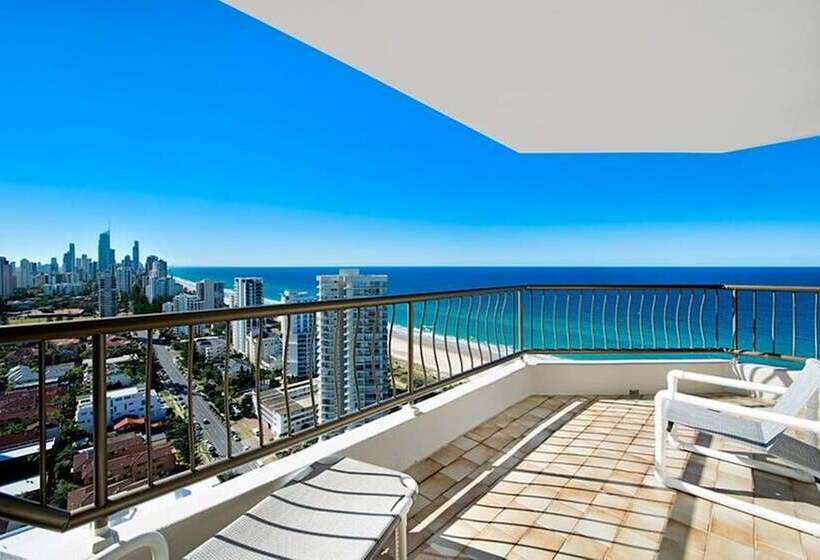 Superior 2-bedroom flat with sea view, Ultiqa Beach Haven On Broadbeach