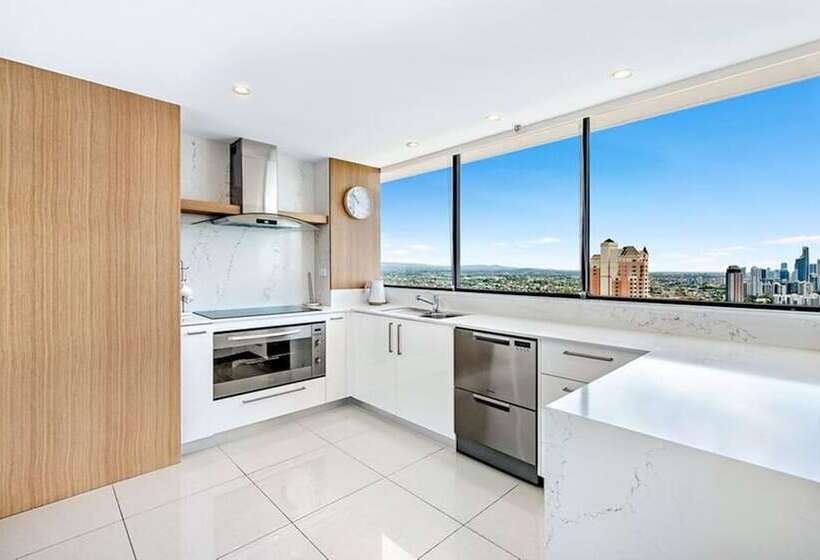 Апартаменты Пентхаус 1 Спальня, Ultiqa Beach Haven On Broadbeach