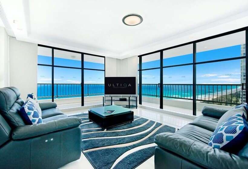 דירת פנטהאוז 1 חדרי שינה, Ultiqa Beach Haven On Broadbeach