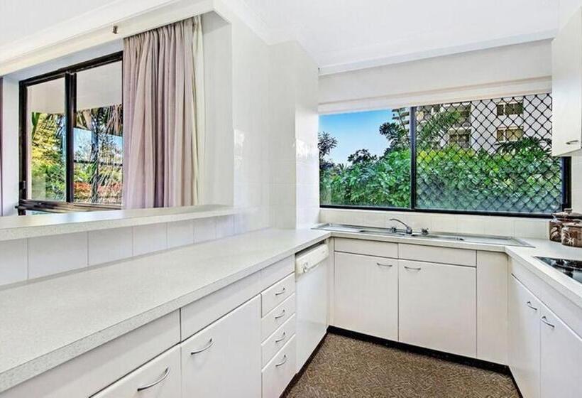 דירת 2 חדרי שינה עם נוף לבריכה, Ultiqa Beach Haven On Broadbeach