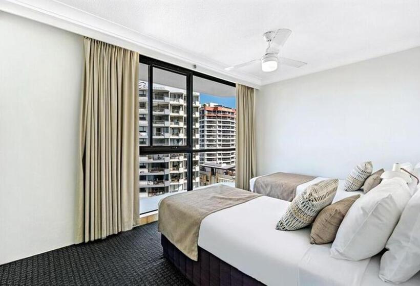 Superior 2-bedroom flat with sea view, Ultiqa Beach Haven On Broadbeach