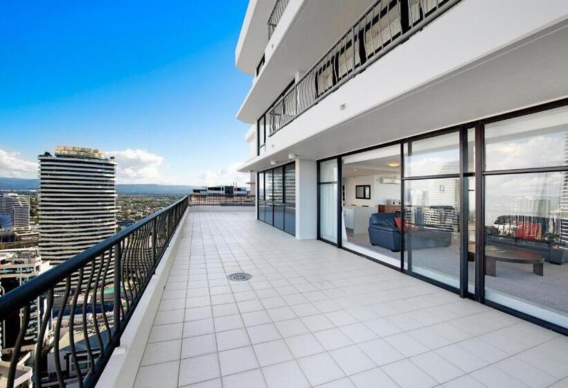 דירת פנטהאוז 1 חדרי שינה, Ultiqa Beach Haven On Broadbeach