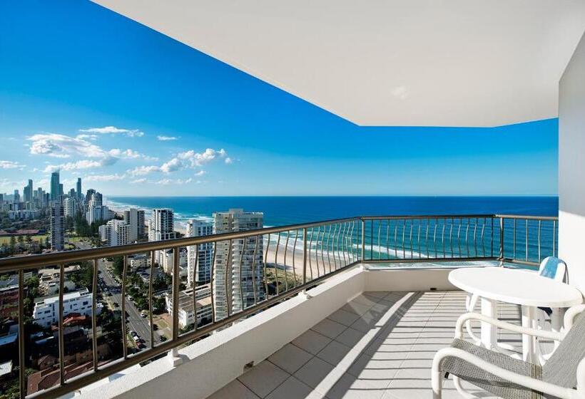 Апартаменты Пентхаус 1 Спальня, Ultiqa Beach Haven On Broadbeach