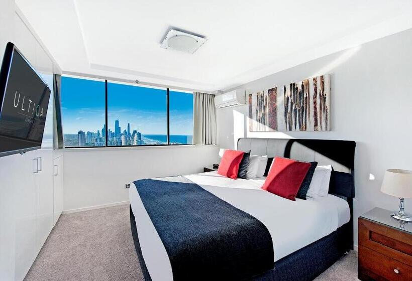 Апартаменты Пентхаус 1 Спальня, Ultiqa Beach Haven On Broadbeach