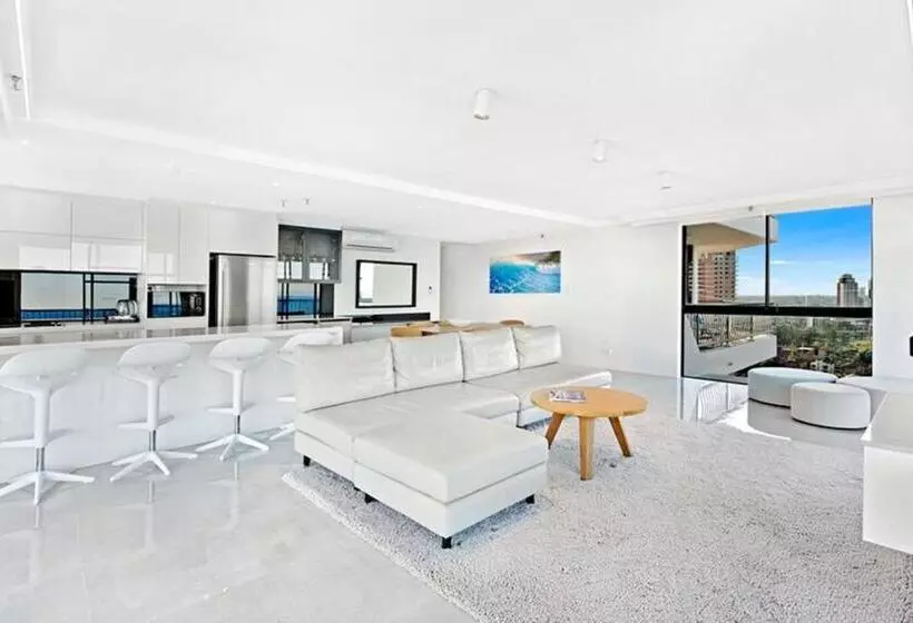 2 Bedroom Premium Apartment Sea View, Ultiqa Beach Haven On Broadbeach