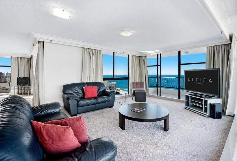 דירת פנטהאוז 1 חדרי שינה, Ultiqa Beach Haven On Broadbeach