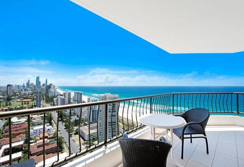 דירת פנטהאוז 1 חדרי שינה, Ultiqa Beach Haven On Broadbeach