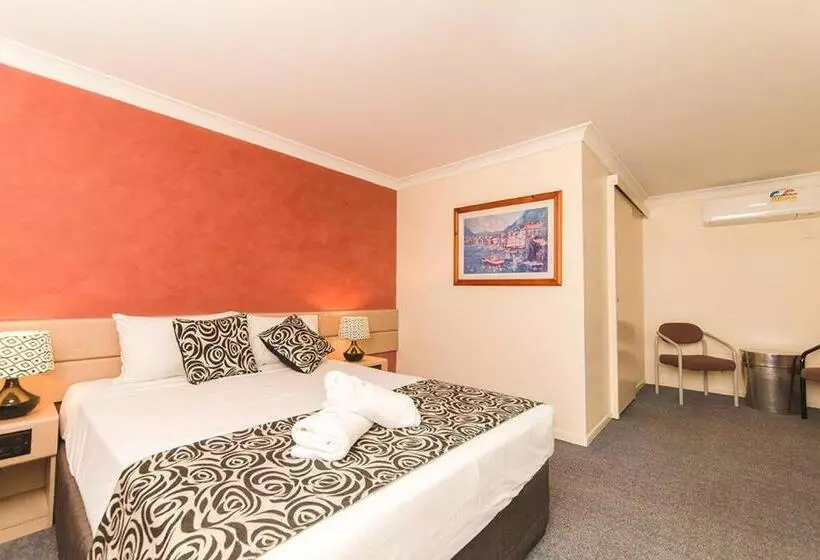 اتاق استاندارد با وان آب گرم, Hampton Villa Motel