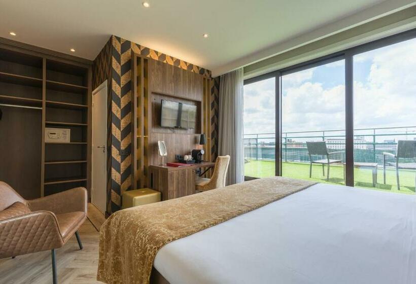 غرفة قياسية مطلة على المدينة, Leonardo Hotel Antwerp The Plaza