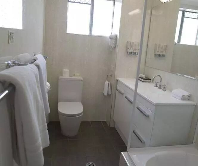 침실 2개 스위트, Mid City Motor Inn Singleton