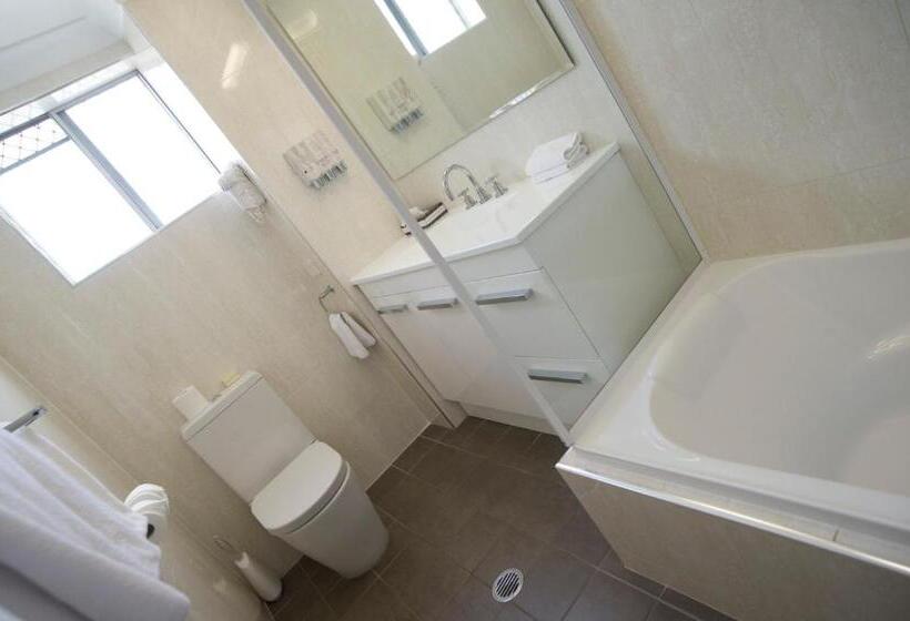 침실 2개 스위트, Mid City Motor Inn Singleton