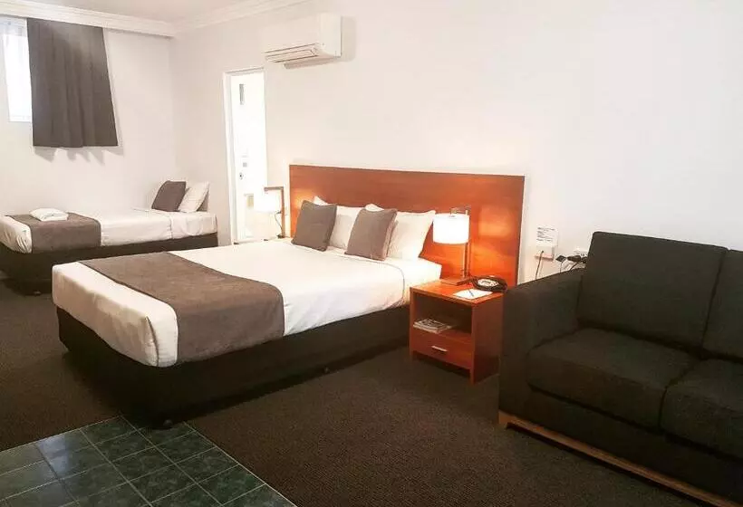 디럭스 룸, Mid City Motor Inn Singleton