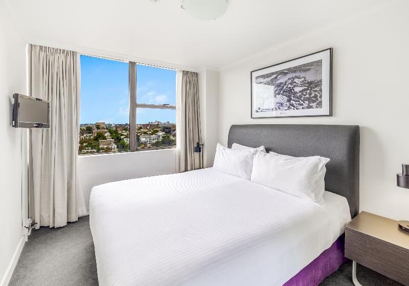 ２ベッドルームアパートメント, Oaks Sydney Hyde Park Suites