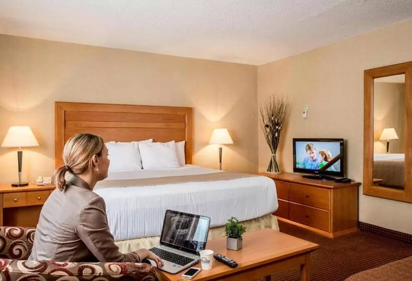 اتاق استاندارد با تخت بزرگ, Days Inn By Wyndham Edmonton Downtown