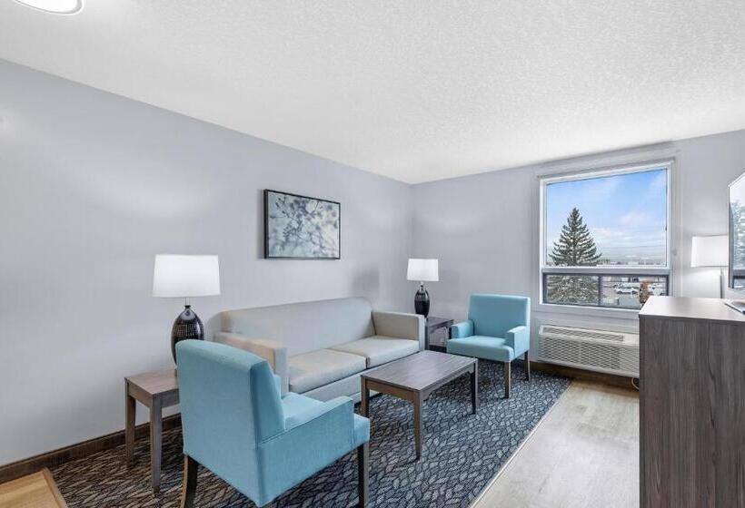 סוויטה משפחתית, Emerald Hotel & Suites Calgary Airport