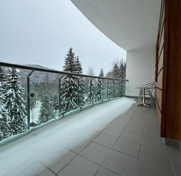 バルコニー付き１ベッドルームアパートメント, Interhotel Montana