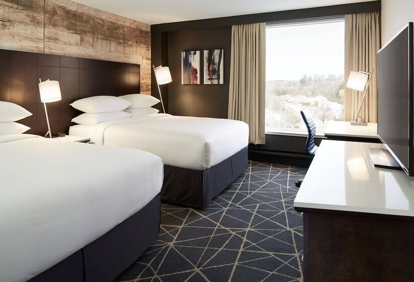 غرفه قياسيه سريرين مزدوجين, Delta Hotels By Marriott Sherbrooke Conference Centre