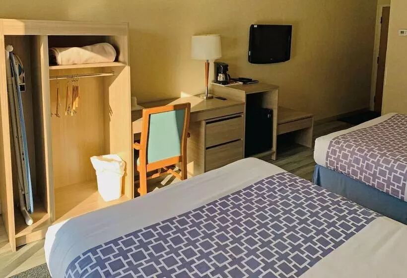 Standard-huone 2 Parivuodetta, Econo Lodge Airport Quebec