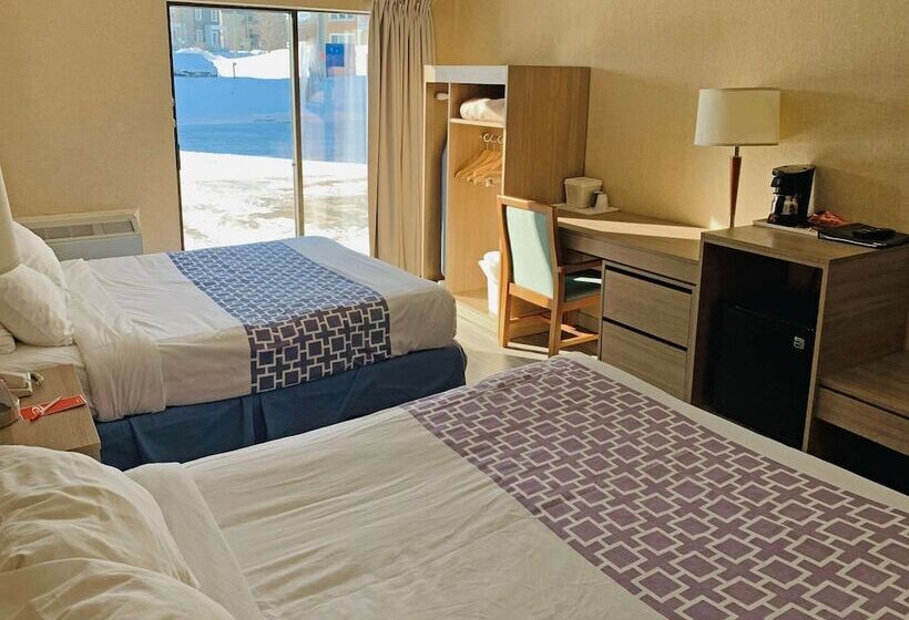 Номер Стандарт 2 Двуспальные Кровати, Econo Lodge Airport Quebec
