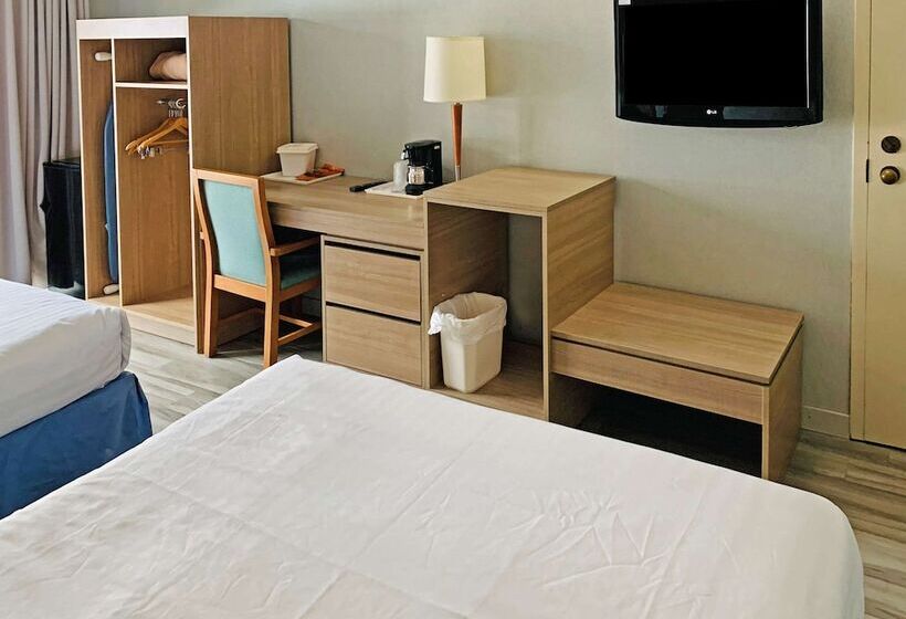 חדר סטנדרט שתי מיטות זוגיות, Econo Lodge Airport Quebec