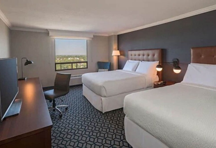 带2个双人床的标准工作室, Wyndham Fallsview