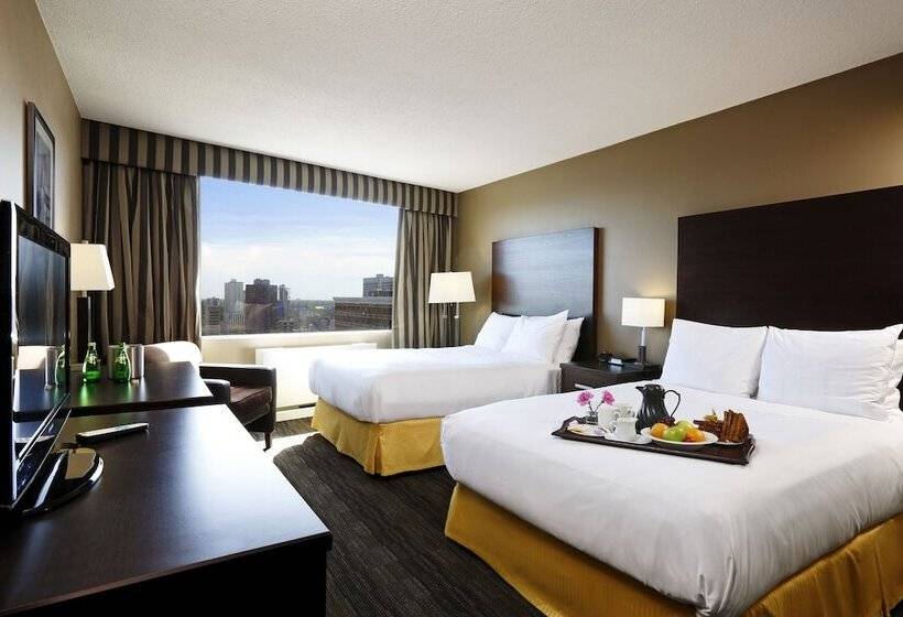 ２ダブルベッドのスタンダードルーム, Radisson Hotel Winnipeg Downtown