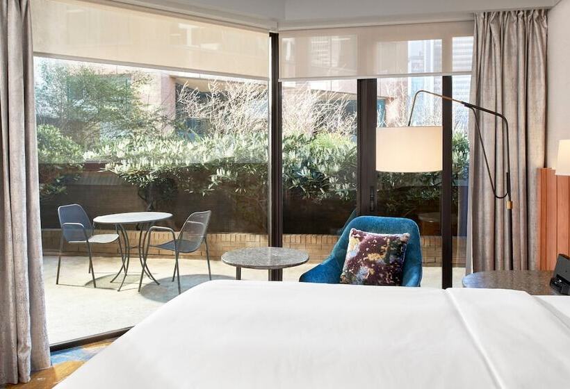 标准间带双人床, Metropolitan Hotel Vancouver