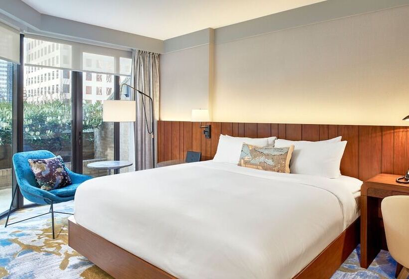ダブルベッドスタンダードルーム, Metropolitan Hotel Vancouver