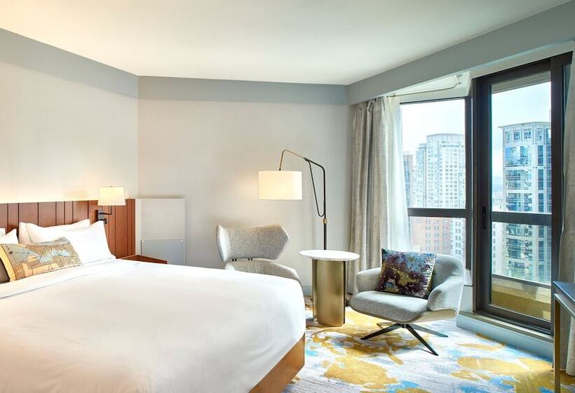 标准间带双人床, Metropolitan Hotel Vancouver