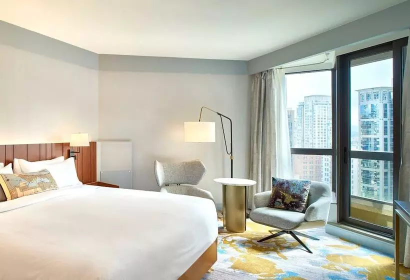 اتاق استاندارد با تخت دوبل, Metropolitan Hotel Vancouver
