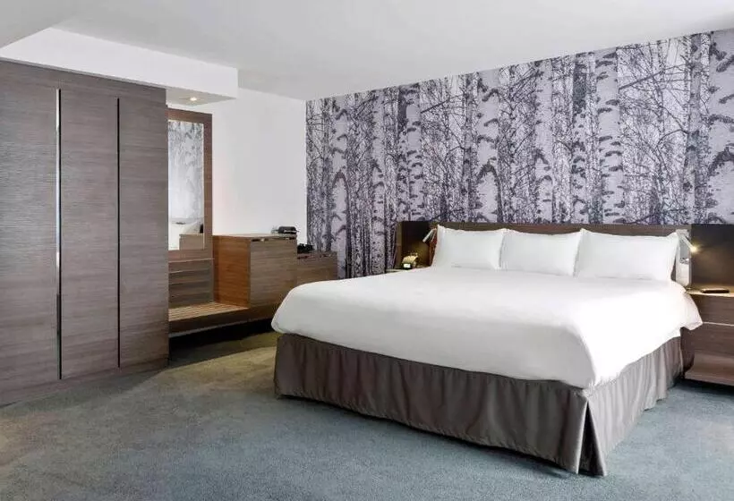 キングサイズベッドのスタンダードルーム, Doubletree By Hilton Ottawa Downtown