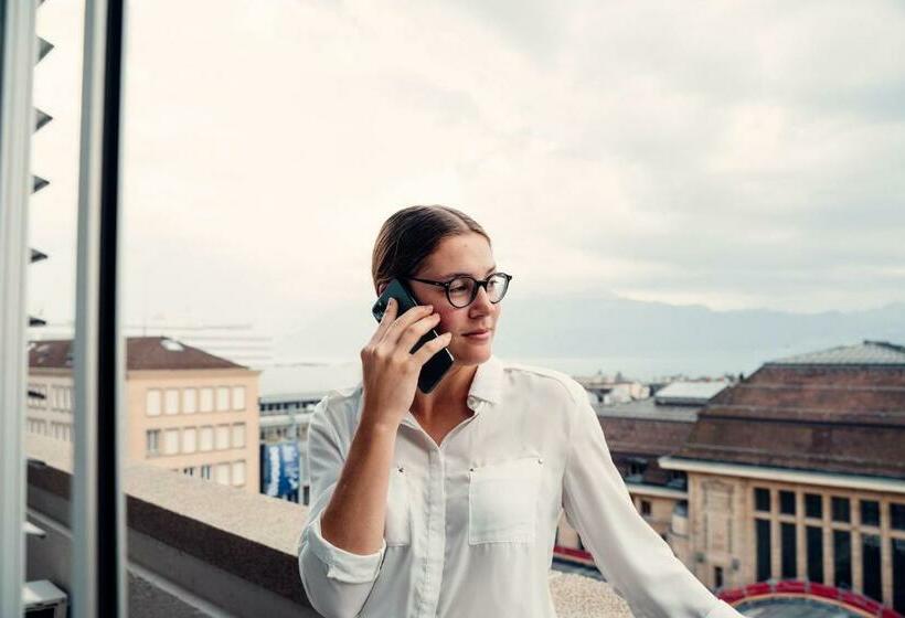 标准间带湖景, Continental Hotel Lausanne