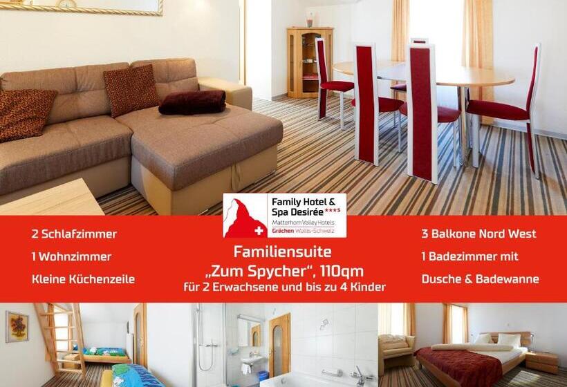 סוויטה משפחתית, Family Hotel & Spa Desirée