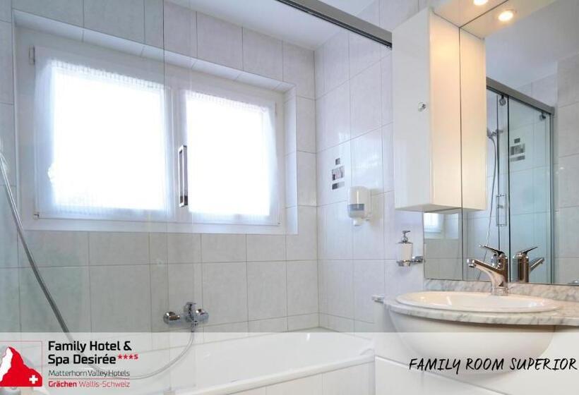 חדר משפחתי דלוקס, Family Hotel & Spa Desirée