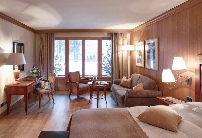Quarto Deluxe, Grand Hotel Kronenhof