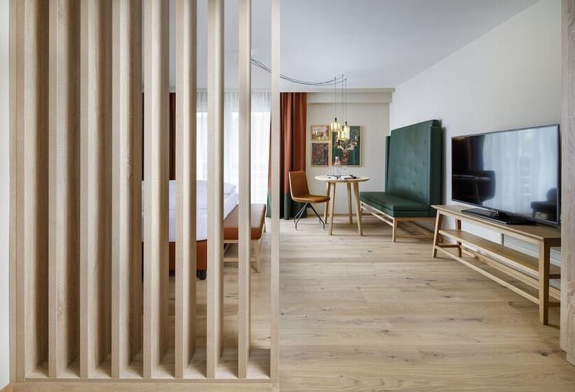 带山景的复式房间, Hirschen Wildhaus