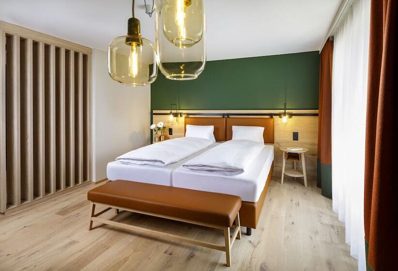 带山景的复式房间, Hirschen Wildhaus