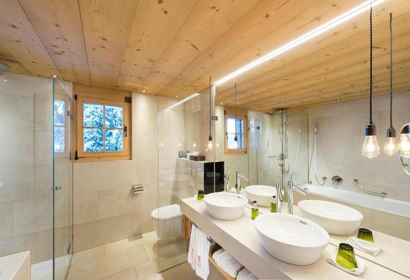 اتاق لوکس یک تخته, Le Grand Chalet Gstaad