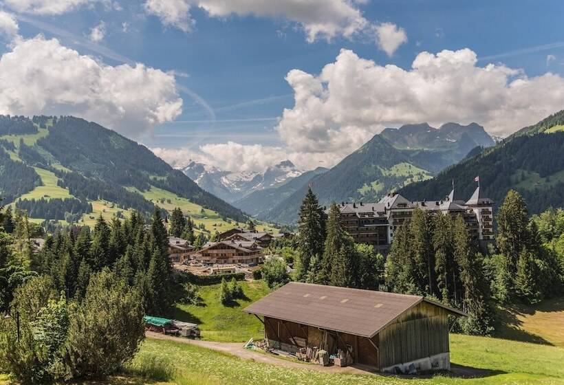 带山景的复式房间, Le Grand Chalet Gstaad