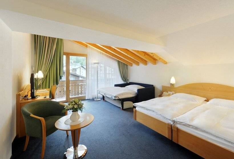 Номер Стандарт Трехместный, Alpine Hotel Perren