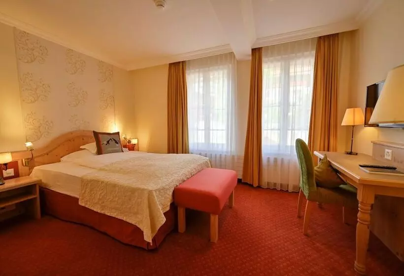 اتاق راحتی یک تخته, Romantik Hotel Schweizerhof