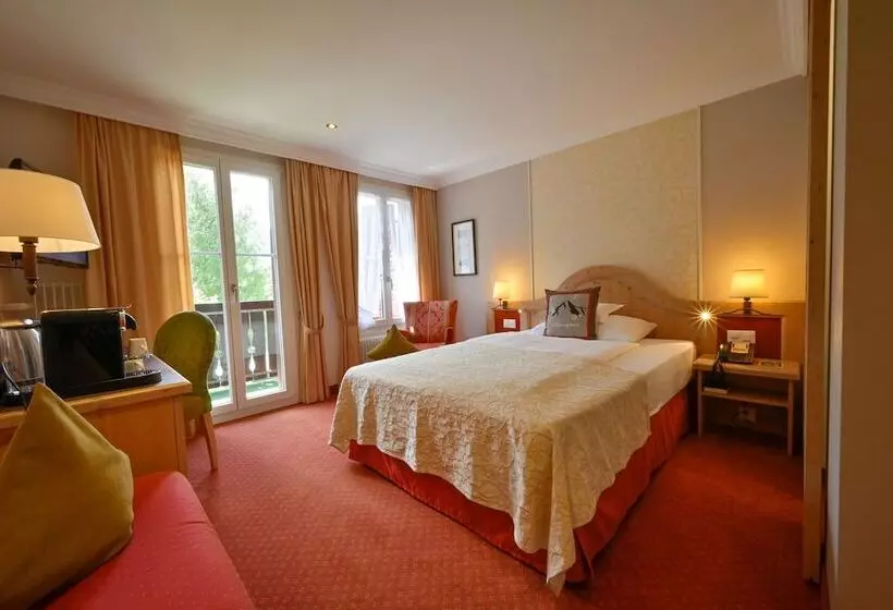 اتاق سوپریور یک تخته, Romantik Hotel Schweizerhof